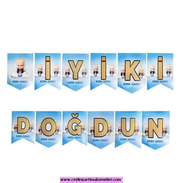 Patron Bebek Temalı Banner